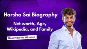 Harsha Sai Biography